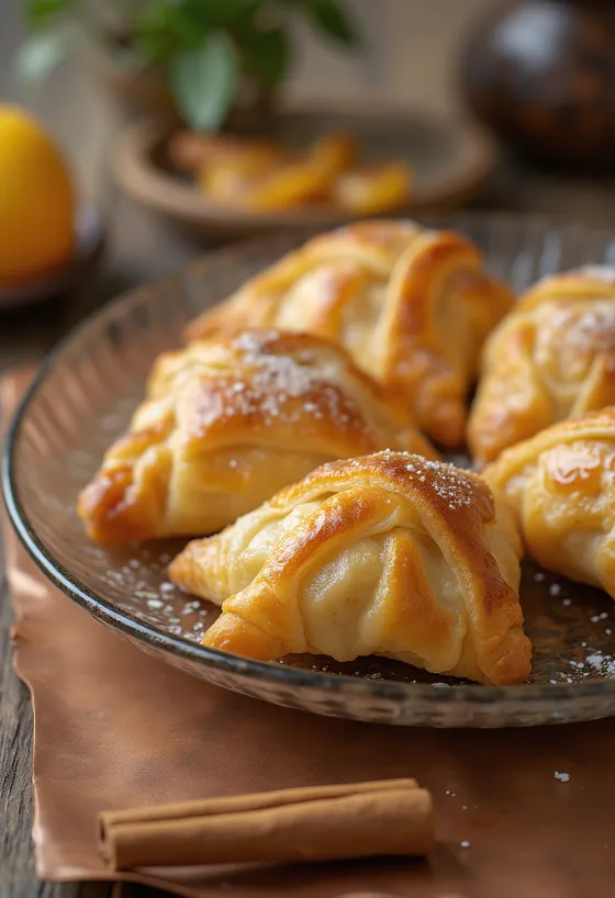 Nýbakað samosa með kvæði