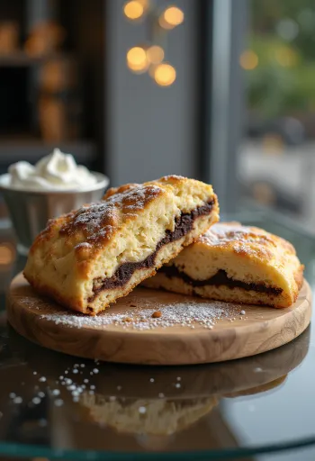 Scones með tiramisu-bragði