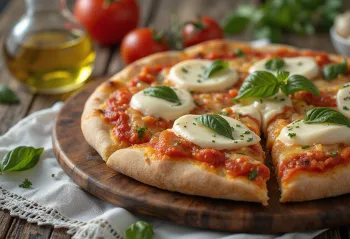 Mozzarella di Bufala Margherita pizza borin fram