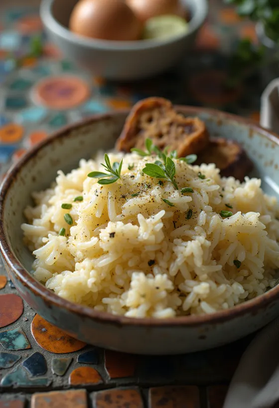Basmati hrísgrjón með ristuðum kúmenfræjum