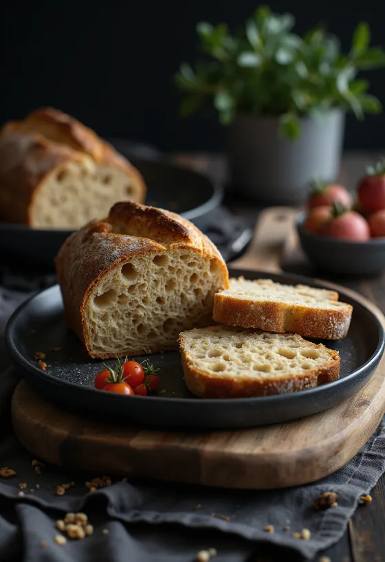 Nýbakað Kommissbrot þýskt hermannabrauð