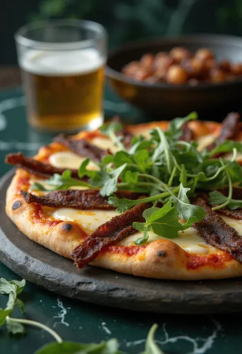 Pizza Sudafricana borin fram