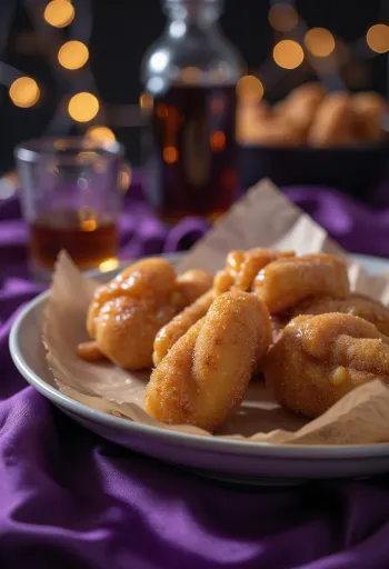 Beaver Tails steikt deig með kanilsykri