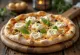 Nýbökuð ricotta pizza