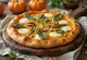 Nýbökuð graskerspizza
