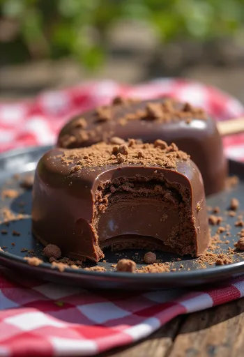 Magnum Dark Chocolate ís með stökkum súkkulaðihjúp