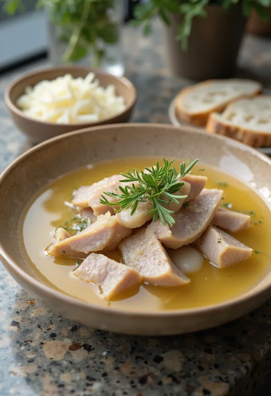 Tafelspitz austurrísk soðin nautasteik borin fram