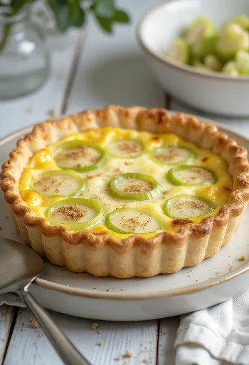 Blaðlauksbaka (Quiche au Poireau)