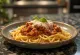Spaghetti Bolognese, klassískt ítalskt pasta með tómata- og kjötsósu