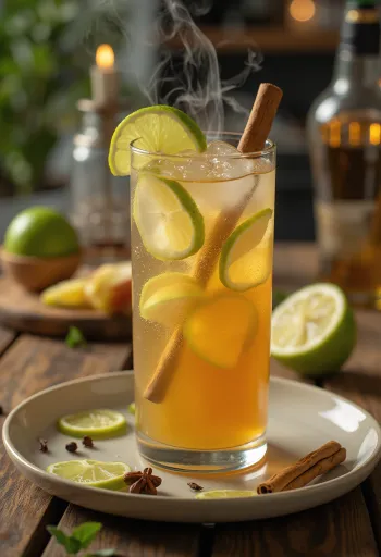 Epla- og límónu cider í krús