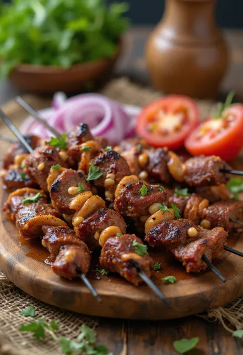 Suya borið fram