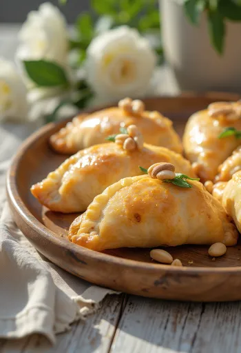 Empanada með furuhnetum