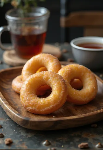 Donat Kampung borið fram
