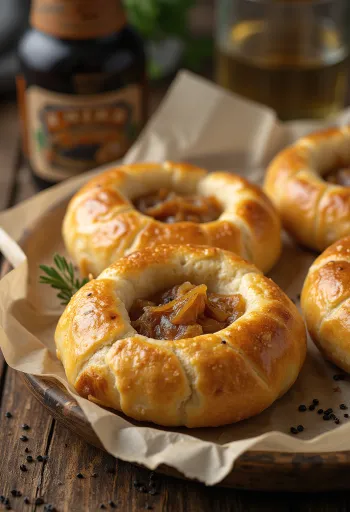 Bialy pólskt brauð nýbakað