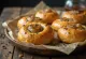 Bialy pólskt brauð nýbakað