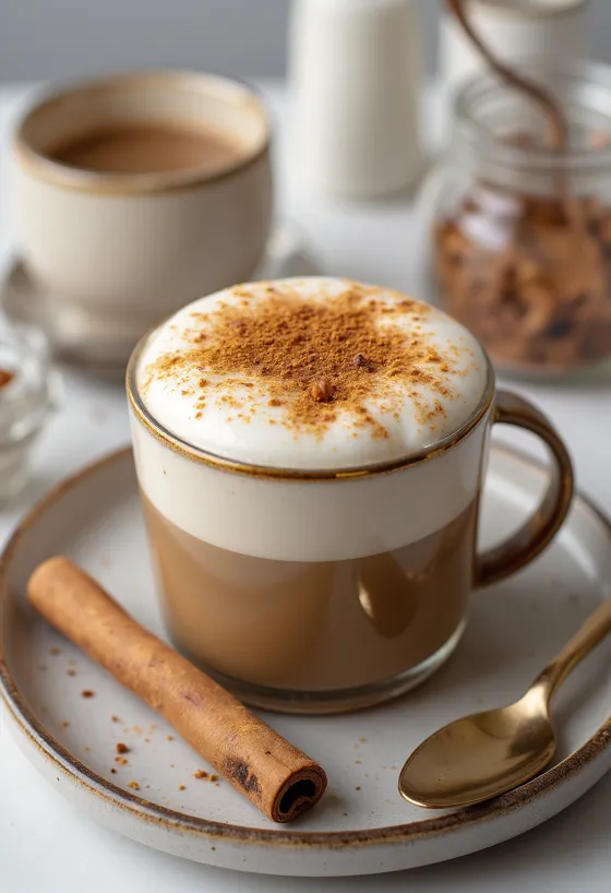 Kryddað chai latte í krús