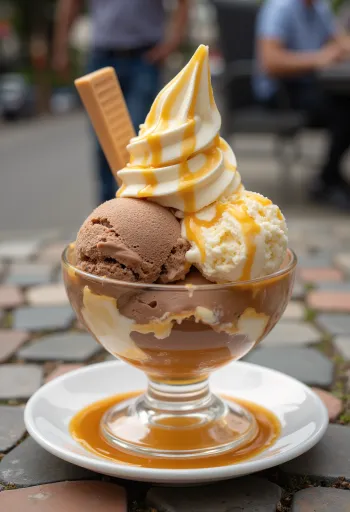 Baskin-Robbins Gold Medal Ribbon ís