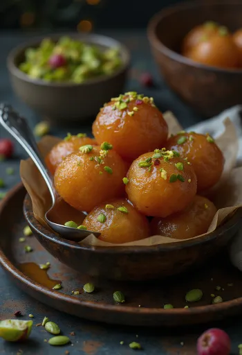 Gulab Jamun borið fram