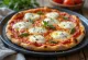 Pizza alla Mozzarella di Bufala með buffaló-mozzarella