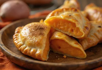 Empanadas með sætum kartöflum og kryddi
