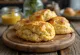 Bæversk sinneps scone borin fram