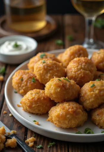 Kibbeh, miðausturlenskar kjötbollur bornar fram